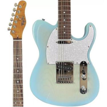 Imagem de Guitarra tagima stella oasis tcblb tele ss escala escura
