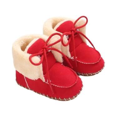 Imagem de Botas Quentes De Inverno Para Bebês De 0 a 18 Meses, Sapatos Macios Pa