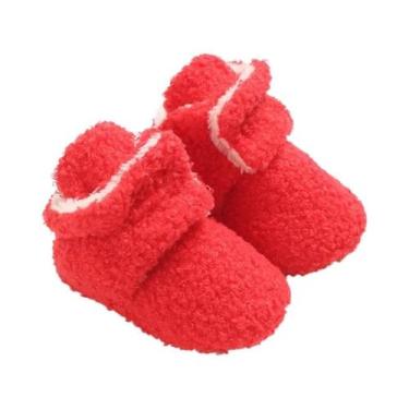 Imagem de Botas Quentes De Inverno Para Bebês De 0 a 18 Meses, Sapatos Macios Pa