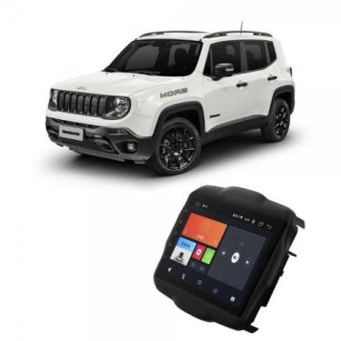 Imagem de Central Multimidia Jeep Renegade Faaftech Android Camera de Re TV Digi