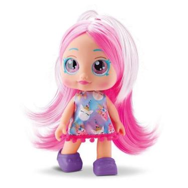Imagem de Bonecas Diver Surprise cabelo rosa c/ acessórios surpresa - Diver Toys