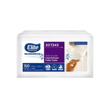 Imagem de Papel Toalha Interfolhado Elite Folha Tripla EXCELLENCE 150 Folhas Sof