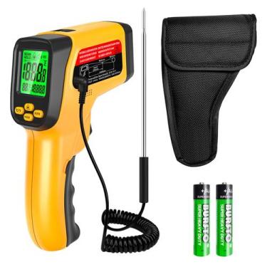 Imagem de Termômetro infravermelho tipo pistola PyractoZion com sonda IR de modo