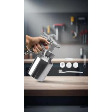 Imagem de Pistola de Pintura Baixa Pressão 1000ml Ar Direto - Congratulations St