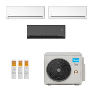 Imagem de Ar-condicionado Multi Split Inverter Midea 42.000 (2x Evap HW 12.000 +