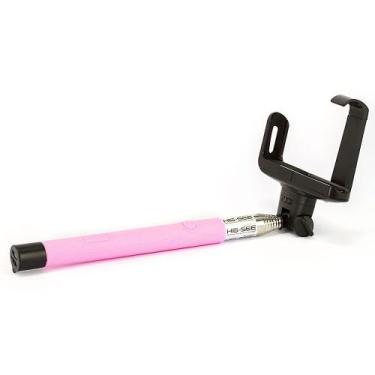 Imagem de Suporte para Selfie, Monopod Wireless, iPhone, Galaxy - Z07-5, Rosa - 