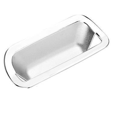 Imagem de Capa cromada para maçaneta traseira de carro com acabamento de maçaneta traseira para porta traseira e porta traseira para CRV 2007-2011