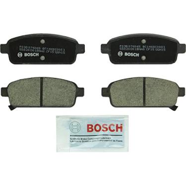 Imagem de Bosch BC1468 Conjunto de pastilhas de freio de disco de cerâmica premium QuietCast para selecionado Buick Cascada, Encore, Verano; Cadillac ELR; Chevrolet Cruze, Cruze Limited, Orlando