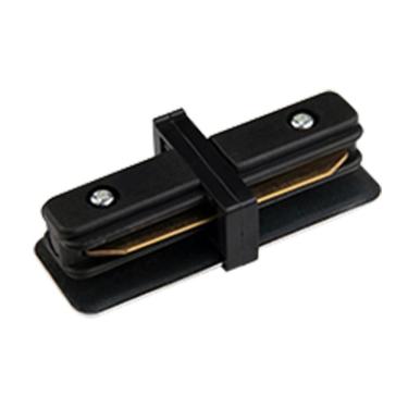 Imagem de Emenda Para Trilho Eletrificado Reta Preta Simples