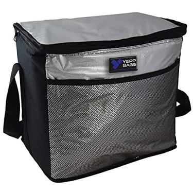 Imagem de Bolsa termica 24 litros sem vazamentos grande feminina masculina porta bebida lanche marmita