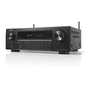 Imagem de Denon AVR-S660H 5.2 Ch AVR - 75 W/CH (modelo 2021), melhoria avançada 8K, áudio 3D - Dolby TrueHD, DTS: HD Master e mais, transmissão sem fio, HEOS integrados, Alexa