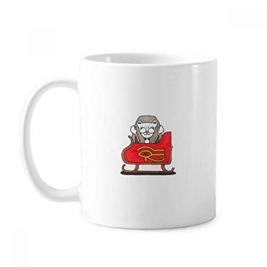 Imagem de Bastet Egito Natal Trenó Cerâmica Caneca Cerâmica Café Porcelana Utensílios de Mesa