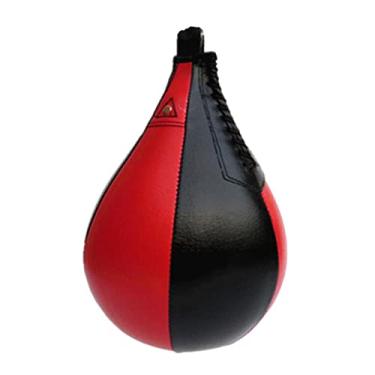 Imagem de LoveinDIY Bolsa de perfuração durável para treinamento de bola Boxe MMA Pear Punch Bag