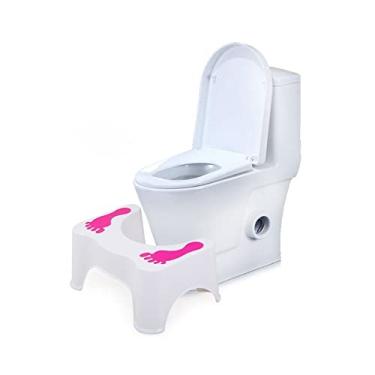 Imagem de Banquinho de Cocoras Apoio de Pés Baby Style (Rosa)