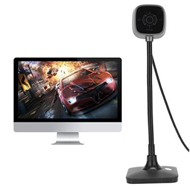 Imagem de Webcam Com Microfone, Webcam de Computador USB 640 X 480, Câmera HD Com Redução de Ruído para Desktop, Ajustável Em 360 Graus, Plug and Play, para Conferência de Vídeo Ao Vivo