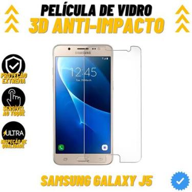 Imagem de Película De Vidro 3D Celular Anti-Impacto Samsung Galaxy J5 - Mokingo