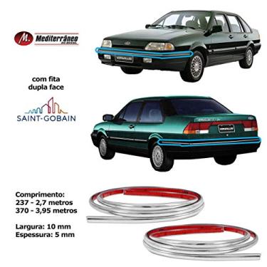 Imagem de Friso Parachoque Versailles 91 a 96 Cromado Frente Traseiro