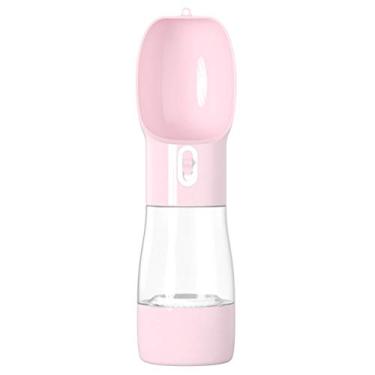 Imagem de VILLCASE Garrafa de água para Cães Dispensador de água Portátil para Filhotes á Prova de Vazamentos Com Bebedouro para Animais de Estimação Caminhadas Ao Ar Livre Caminhadas Viagens