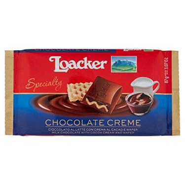 Imagem de Chocolate ao Leite com Recheio de Creme de Cacau e Wafer Crocante Specialty Pacote Loacker 87g