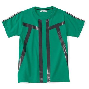 Imagem de Camiseta Tigor T. Tigre Verde Menino Tam 8 - Sku (10085) 10207822