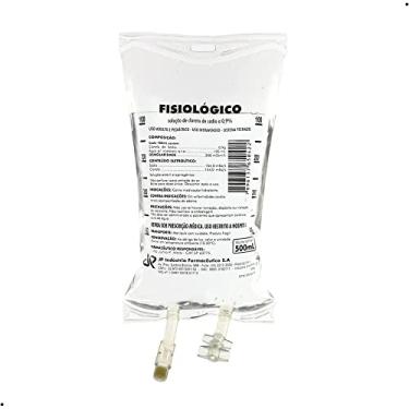 Imagem de JP Farma Solução Fisiológica A 0 9% Em Sistema Fechado Em Bolsas De Pvc 500 Ml