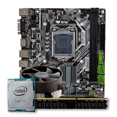 Imagem de Kit Upgrade Mancer | Intel Core i3-3220 + Placa-mãe H61 + Memória 8GB DDR3 + Cooler incluso | Vídeo integrado | Socket LGA 1155 | KIT-MP-MANCER-25840