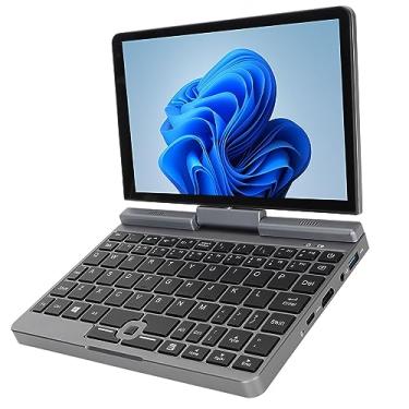 Imagem de Mini Laptop, Notebook de 8 Polegadas Com 12G LPDDR5 RAM, 10 Pontos de Toque, Teclado QWERTY, Laptop Empresarial para Crianças e Adultos (Plugue dos EUA 12G+512)