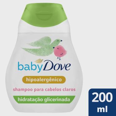 Imagem de Shampoo baby dove hidratação enriquecida cabelos claros 200 ml