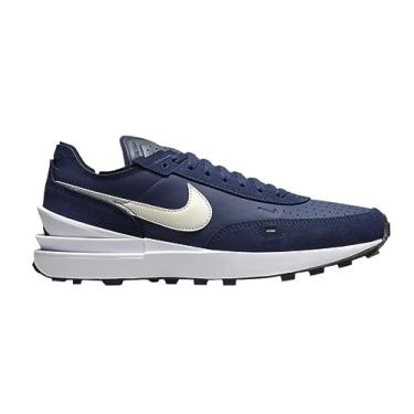 Imagem de Nike Waffle ONE LTR Masculino Branco/Azul Marinho DX9428 400, Azul-marinho/branco, 8.5