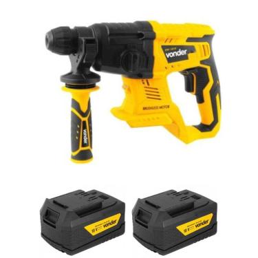 Imagem de Martelete e Rompedor IMV 1816 VONDER + 2 Baterias 4 Amperes