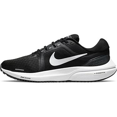 Imagem de Nike Women's Air Zoom Vomero 16 Running Shoes, Black / White / Anthracite, 8.5 US