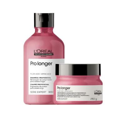 Imagem de Kit L`Oréal Professionnel Serie Expert Pro Longer - Shampoo 300 ml + Máscara 250 g
