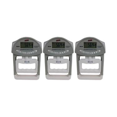 Imagem de Kit 3 Dinamômetro Digital Faixa 0 A 90Kg Manual Graduação 0.1Kg Mão Dm-90 Portátil Inst...
