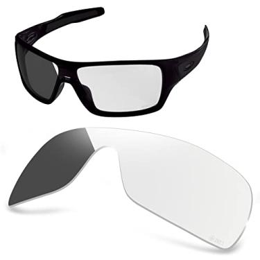 Imagem de AOZAN Lentes de reposição ANSI Z87.1 para óculos de sol Oakley Turbine Rotor OO9307 - HI-DEF fotocromático