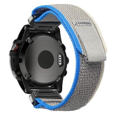 Imagem de Pulseira esportiva masculina compatível com Garmin, Trail Loop, Nylon para trilha/Forerunner/Approach/MARQ/quatix/D2 Series