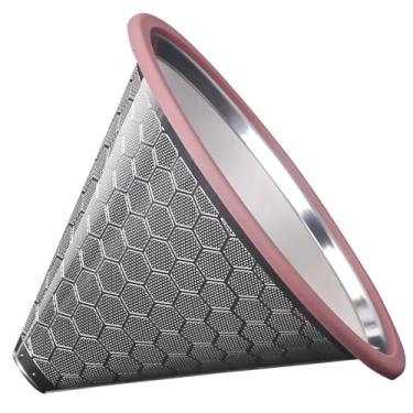 Imagem de Compatível com filtros de café Hario V60 e Chemex - Aço inoxidável reutilizável MISETTO - Melhores acessórios para cafeteira e bar