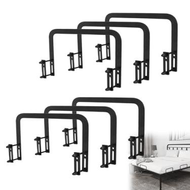 Imagem de Rioychan Barra de retenção de colchão impede que a rolha do colchão deslize, rolha deslizante para cama para evitar que o suporte deslize no lugar, gaxetas antiderrapantes para estrutura de cama de