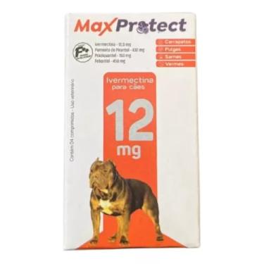 Imagem de Anti Pulgas E Carrapatos para Cães de porte gigante 60kg 4 Comprimidos - Max Protect