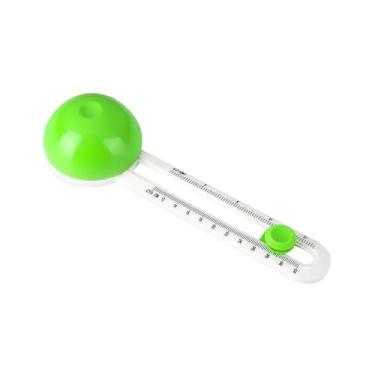 Imagem de YIJU Cortador circular de corte redondo, cortador rotativo para artesanato em papel, para scrapbooking, cupons, cartão, acessórios de escritório