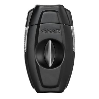 Imagem de Cortador charutos XIKAR VX2 corte em V metal preto