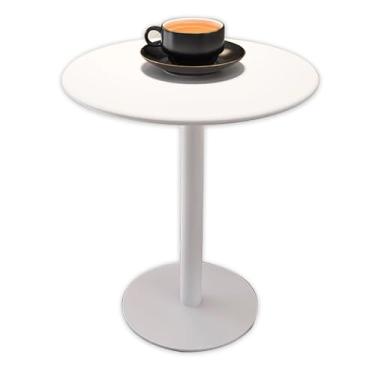 Imagem de Mesa de bar alta, mesa de bistrô, mesa de centro, mesa de jantar, mesa de canto lateral pequena para sala de estar, cozinha, mesa redonda de bistrô, mesa alta de pub bar com base de metal resistente