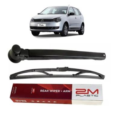 Imagem de Braço Limpador Parabrisa Traseiro com Palheta Volkswagen Polo 2008 200