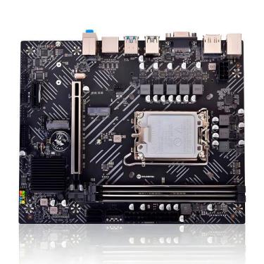 Imagem de Placa Mãe Soquete 1700 H610 DDR4, Com Slot Para SSD M.2, PCI Express, 