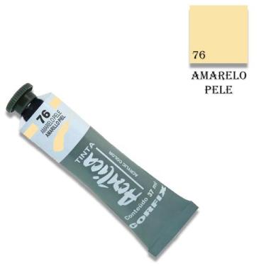 Imagem de Tinta Acrílica 37ml 076 Amarelo Pele Corfix