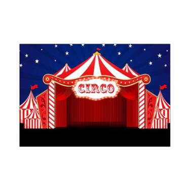 Imagem de Fundo Fotográfico 2,20 x 1,50 - Noite no Circo 006 - Via Cores