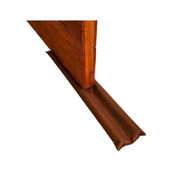 Imagem de Veda Protetor De Porta Tecido Marrom 100Cm - São Miguel, Marrom