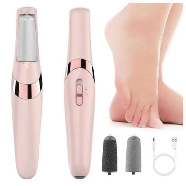 Imagem de Lixador de Pé Elétrico Lixa Eliminadora de Calo Portátil USB Raspador 