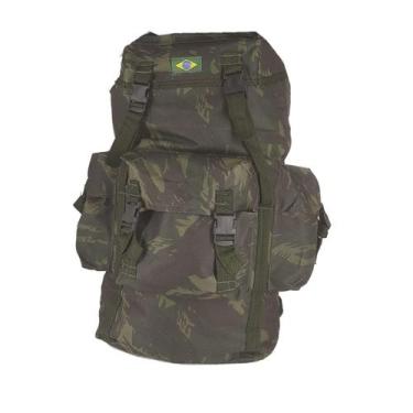 Imagem de Mochila Camuflada Paraquedista Nylon 600 504 - ello