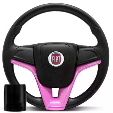 Imagem de Volante Esportivo Uno 95-01 Elba 95-96 Fiorino 95-01 Buzina Central Cr