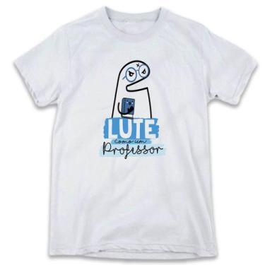 Imagem de 1 Camisa Flork Dia dos Professores Professora Lute Professor - W3Artes